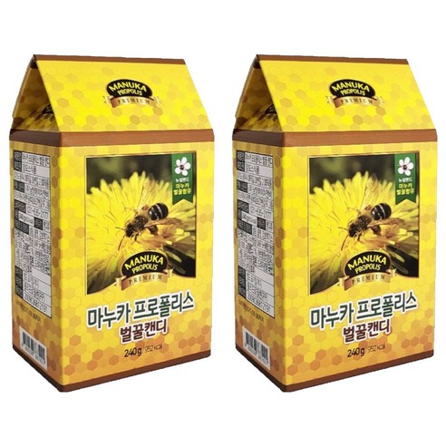 마누카 프로폴리스 벌꿀캔디