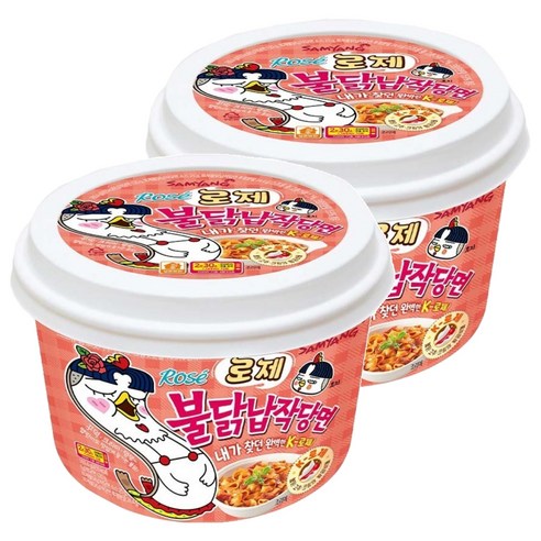 불닭 로제 납작 당면 169.4g