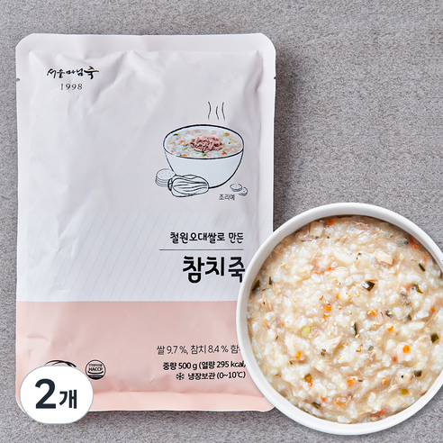 [로켓프레시] 서울마님죽 참치죽 (냉장)