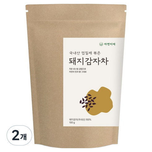자연지애 국내산 볶은 돼지감자차