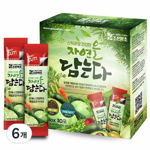조은약초 자연을 담는다 프리미엄 당귀환 스틱, 6개, 90g