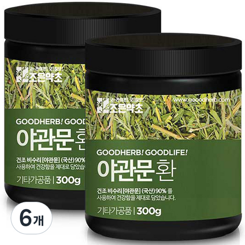 굿허브 야관문 환, 300g, 6개