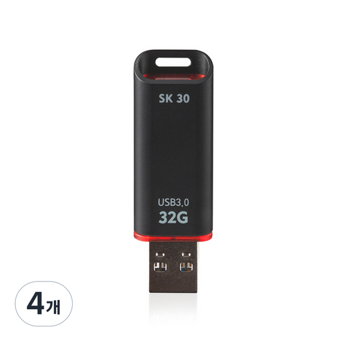 액센 SK30 USB 3.0, 32GB, 4개