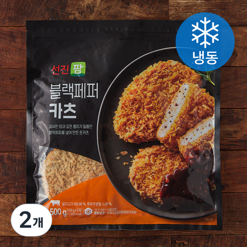 [로켓프레시] 선진팜 블랙페퍼 카츠 (냉동)