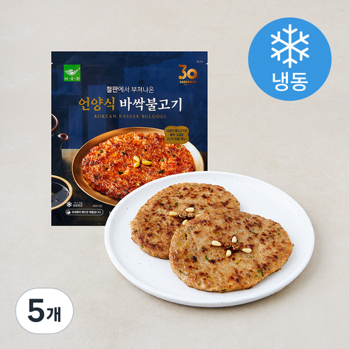 [로켓프레시] 사옹원 언양식 바싹불고기 (냉동), 330g, 5개