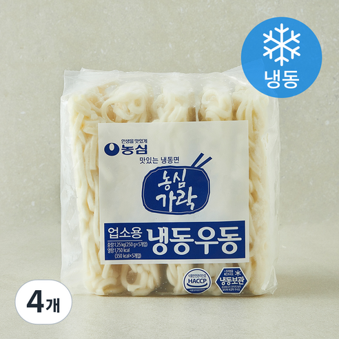 [로켓프레시] 농심가락 우동 업소용 5개입 (냉동)