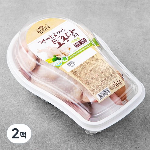 참프레 정겨운 고향집 토종닭 백숙용 + 부재료 40g (냉장)