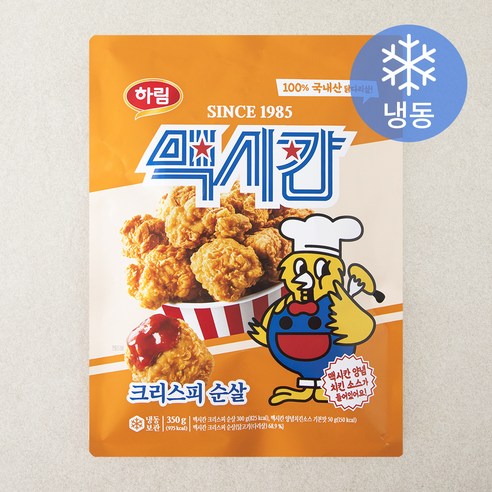 [로켓프레시] 맥시칸 크리스피 순살 (냉동), 350g, 1개
