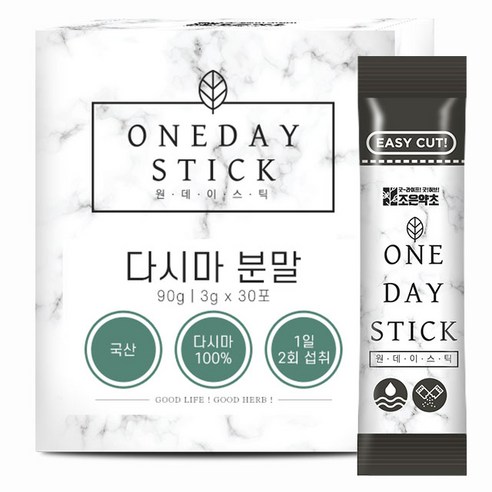 조은약초 다시마 분말 스틱 30p, 1개, 90g