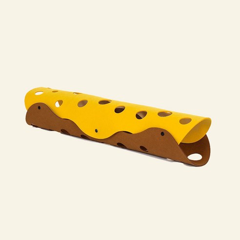 데이소이 쏙쏙 치즈 고양이 터널, 브라운, 1개