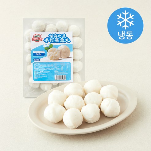 [로켓프레시] BEIHAI JIUJIAJIU FOOD CO., LTD 갑오징어볼 (냉동), 500g, 1개