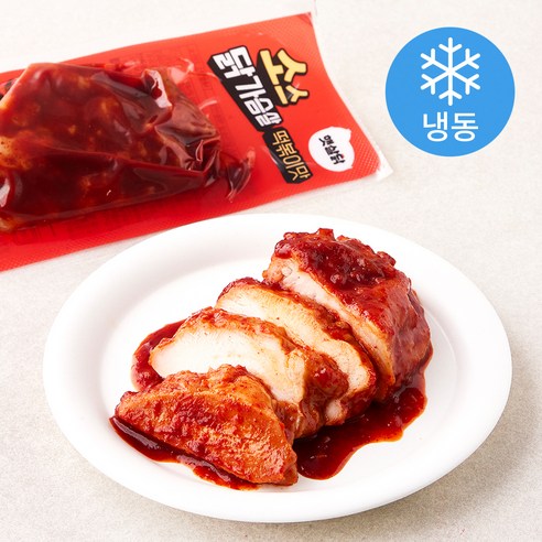 [로켓프레시] 햇살닭 소스 닭가슴살 떡볶이맛 (냉동), 100g, 1개입, 10개