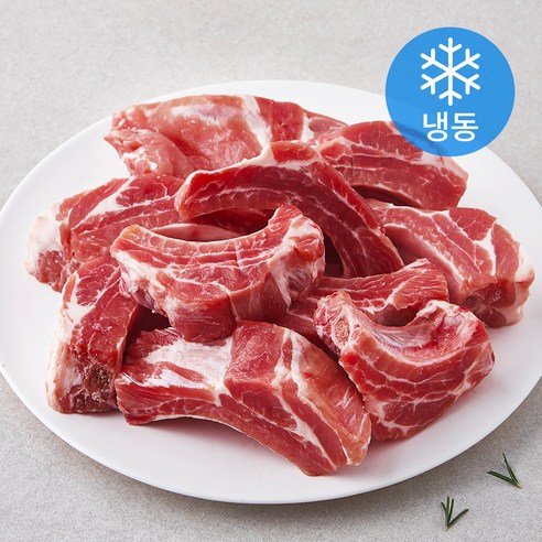 [로켓프레시] MAUM 스페인산 돼지 등갈비 로인립 갈비찜용 (냉동)