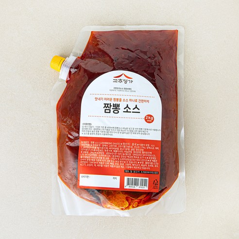 [로켓프레시] 고추명가 짬뽕소스, 2kg, 1개