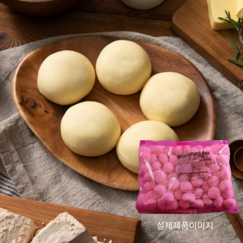 신세계푸드 대용량 냉동 모닝빵 생지 2.5kg(100개 내외)