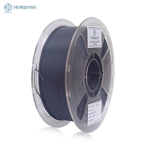 저수축 고품질 국산 ABS 필라멘트 1kg/1.75mm 3D 프린터재료 뱀부랩 프린팅, 그레이