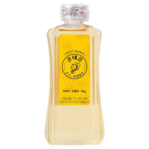 꿀내음 국내산 사양벌꿀, 1개, 1kg