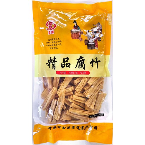 자른 푸주 건푸주 건두부 두부피, 500g, 6개