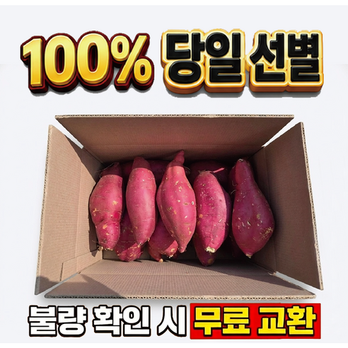 세척고구마 | 꿀처럼달콤한  세척완료  꿀 고구마 3kg 5kg