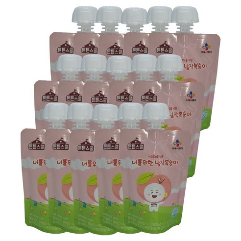 CJ 튼튼스쿨 너를위한 납작복숭아