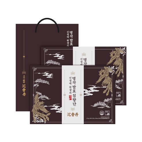 신정애 명작 발효 침향단, 2박스, 60회분