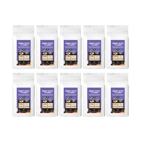 손맛커피 아이엠커피 에티오피아 예가체프 아리차 G1 내추럴, 1kg, 10개, 더치