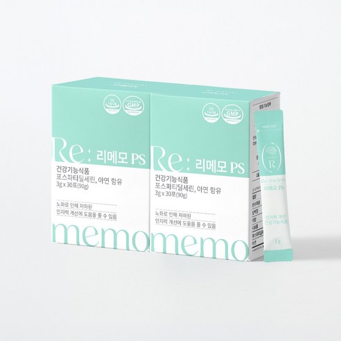 코랩 리메모 PS 포스파티딜세린 인지력 개선제, 2개, 30회분