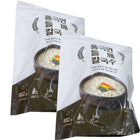 풍국면 들깨칼국수 147g 6입, 147g, 12개