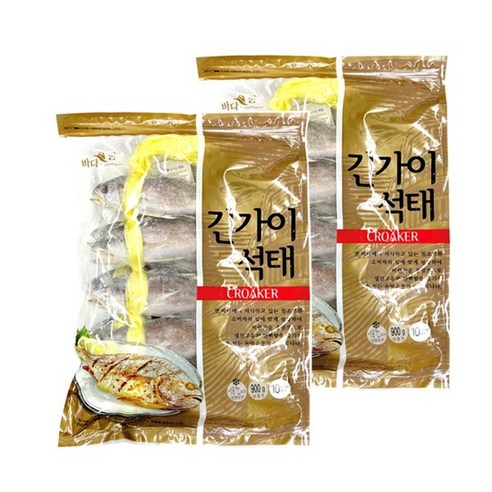동방유통 담백한 긴가이석태 900gx2팩(팩당10미)