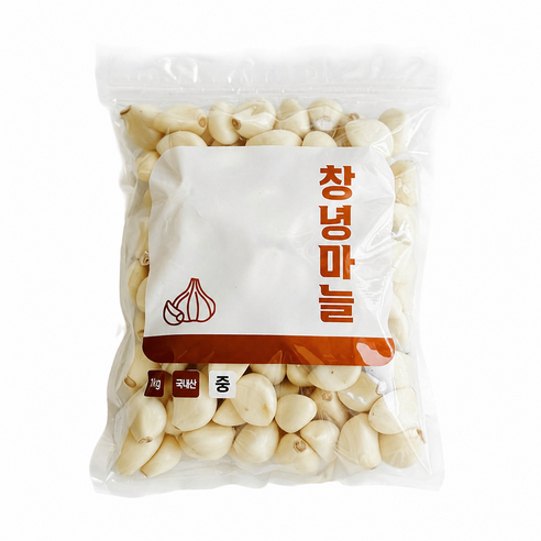 (짓다팜) 깐마늘 창녕 국산 햇 마늘 최상품 특품 당일제조