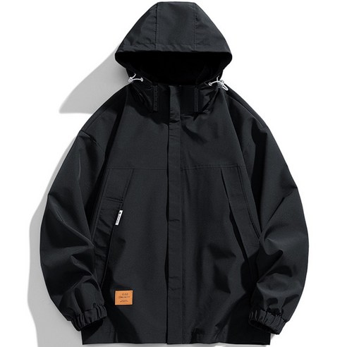4-9XL 남자 빅사이즈 자켓 바람막이 후드집업 캐주얼 점퍼 등산 잠바