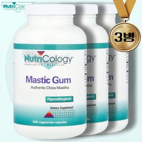 Nutricology 매스틱검 키오스 베지캡슐 240정