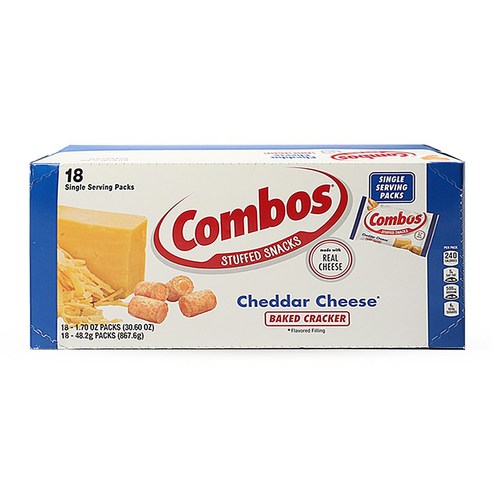 코스트코코리아 COMBOS 체다치즈 크래커 HY8545