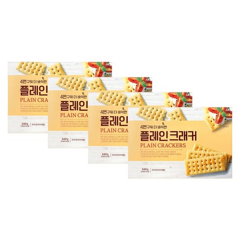 4번구워 더 바삭한 플레인 크래커