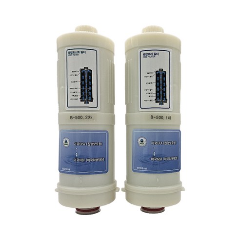 바이온텍 BTM-105U 호환 B-500 이온수기 호환필터 1차 2차