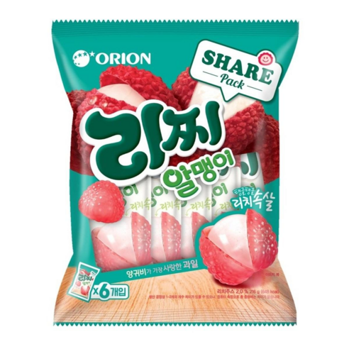 오리온 리찌 알맹이
