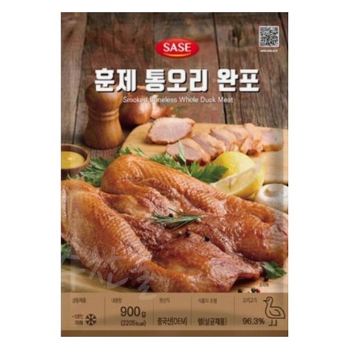사세통상 훈제 통오리완포900g 6개