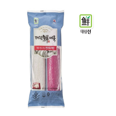 찐어묵매란 흰+빨 대림 160gX2ea