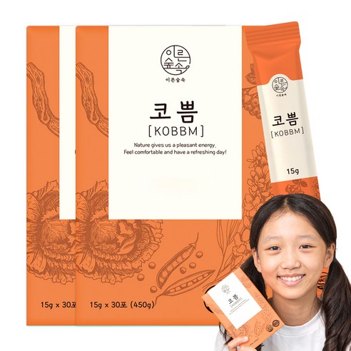 코쁨 맥문동차 비염 면역력 10가지 자연원료, 60포 2개, 450g, 4개