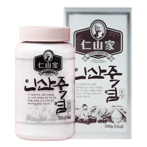 정품 인산가 인산죽염 9회 죽염 분말(가루) [당일배송], 500g, 1개