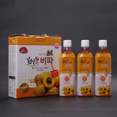 완도 비파 농축액 500ml x 3병