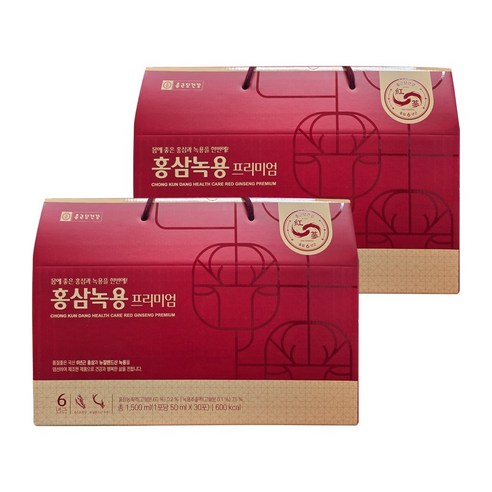 종근당건강 홍삼녹용즙 프리미엄