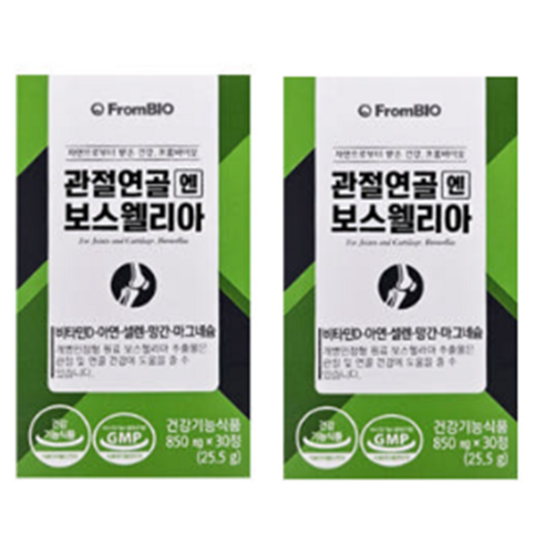 프롬바이오 관절연골 엔 보스웰리아 25.5g