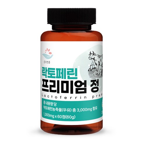 순수한줌 락토페린 프리미엄 정 60g