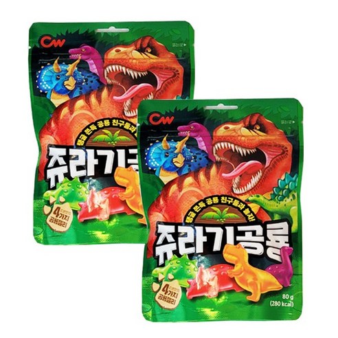 청우식품 쥬라기공룡 젤리