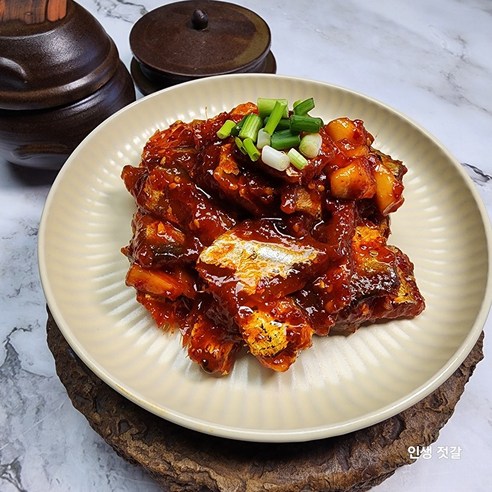 비린내 없는 손질된 맛있는 양념밴댕이젓갈