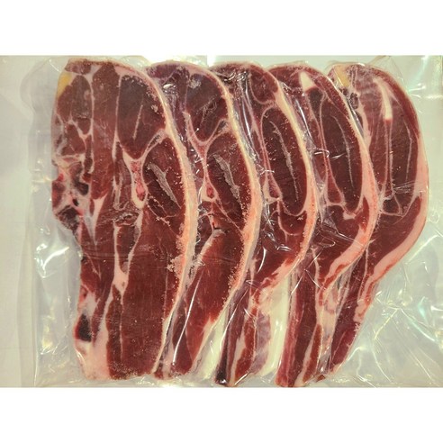 조은미트 호주산 양고기 어깨갈비 사각갈비(냉동)HALAL, 5개, 1kg