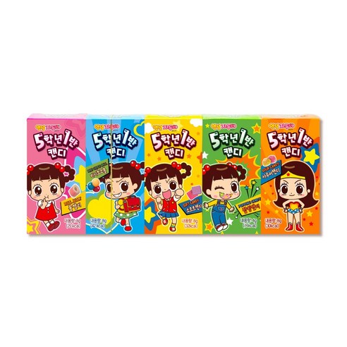안녕자두야 5학년1반캔디, 5개, 36g