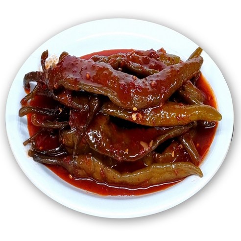 알싸한 매콤함 양념고추무침 500그램 간편식 집반찬, 2개, 500g