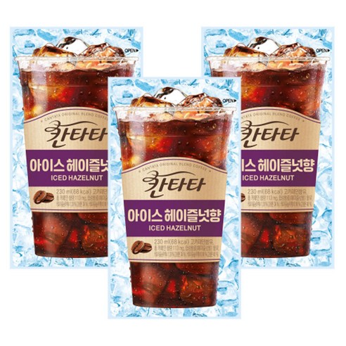 칸타타 아이스 헤이즐넛향 230mlx20팩